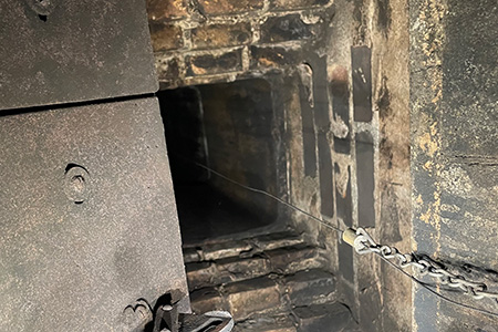 Smoke Chamber Prior to Repair