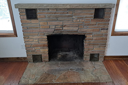 Before Wood Insert Installation